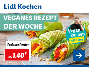 Lidl Kochen – Veganes Rezept der Woche