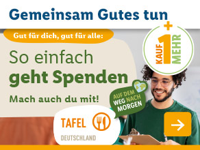 Kauf eins mehr – So einfach geht Spenden, mach auch du mit!