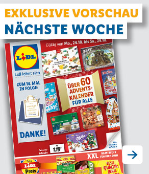 Angebotsprospekt nächste Woche