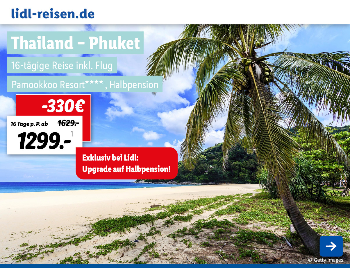 Lidl Reisen: Thailand - Phuket