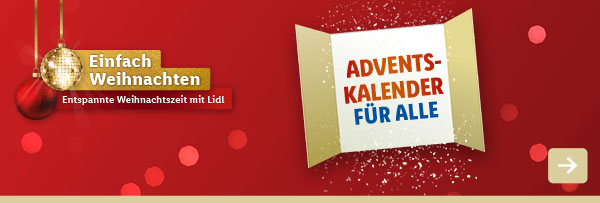 Adventskalender | Ab Montag, 24.10.