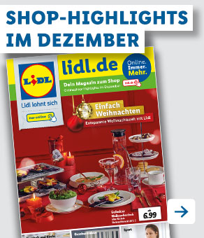 Onlineshop-Highlights im Dezember