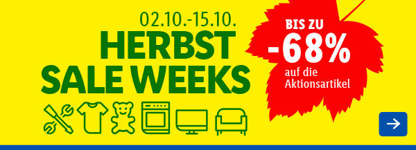 Herbst Sale Weeks