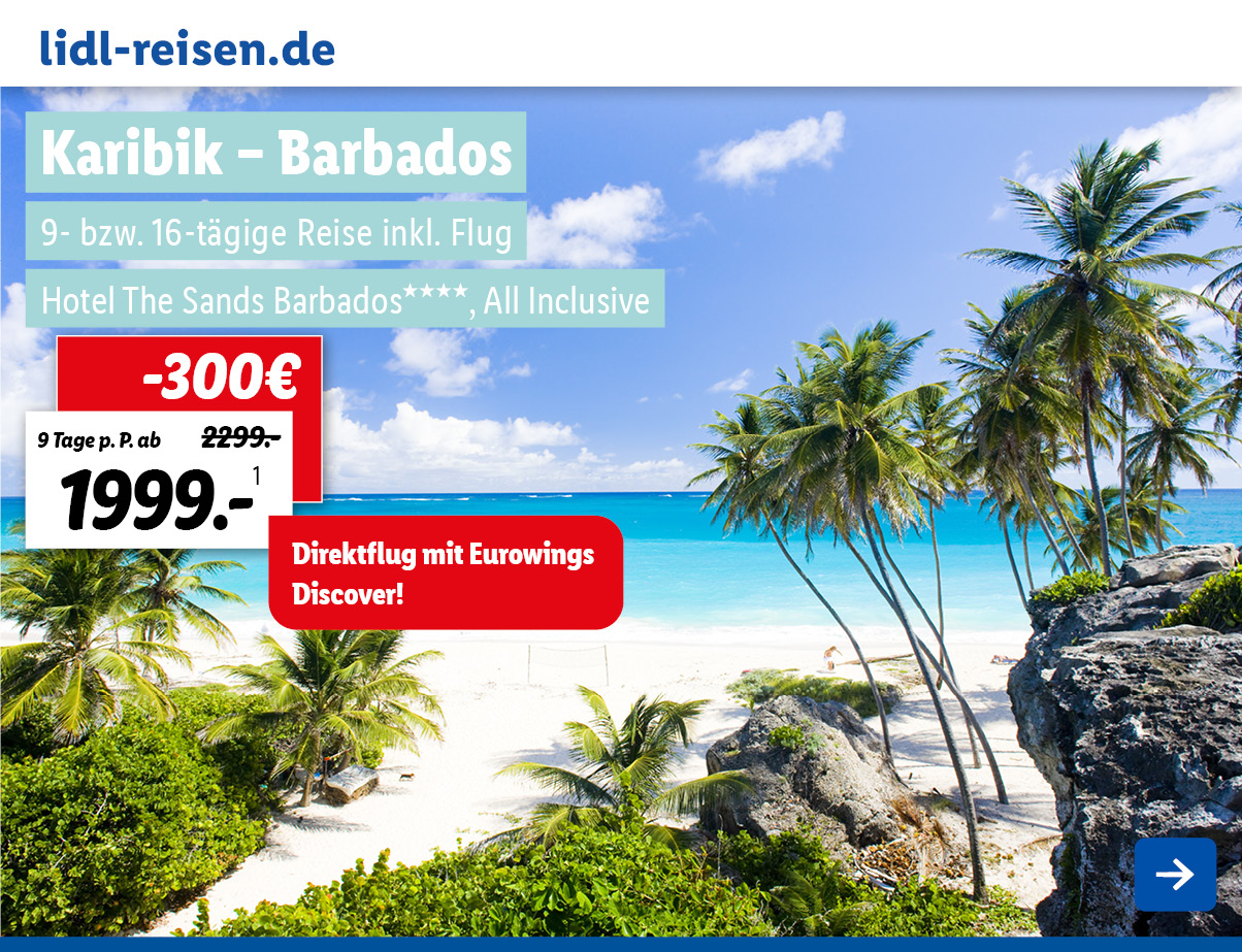 Lidl Reisen: Karibik - Barbados