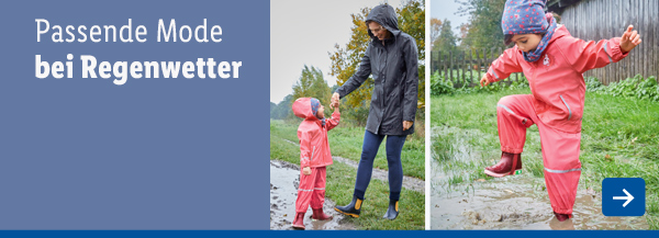 Mode für Regenwetter