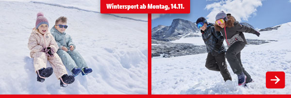 Wintersport | Ab Montag, 14.11.