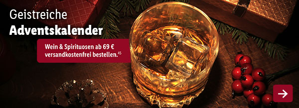 Wein & Spirituosen - Geistreiche Adventskalender
