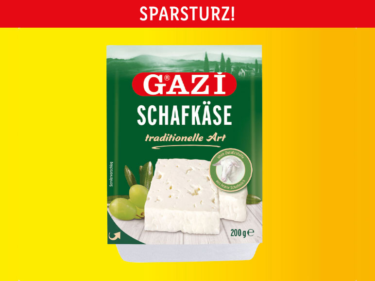 Gazi Schaf-/Ziegenkäse