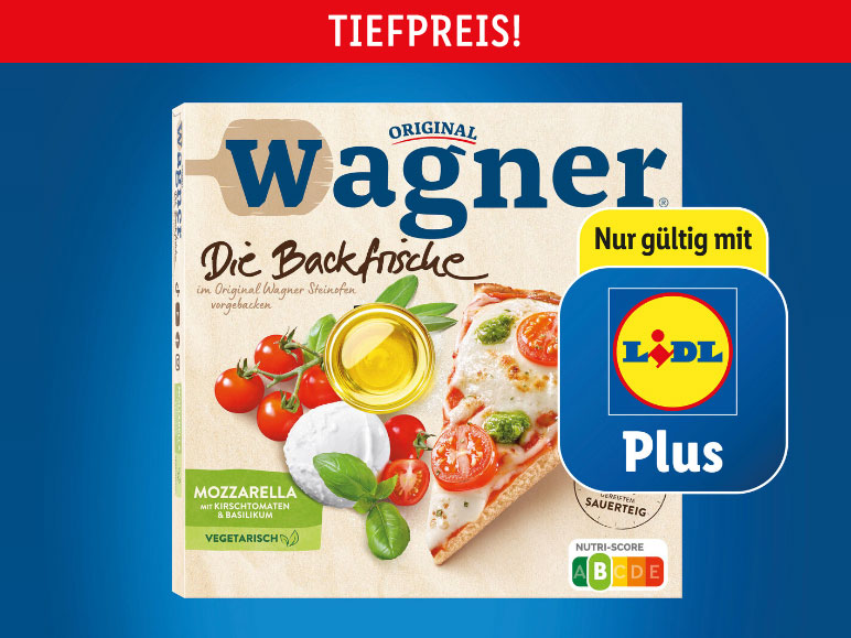 Wagner Die Backfrische Mozzarella