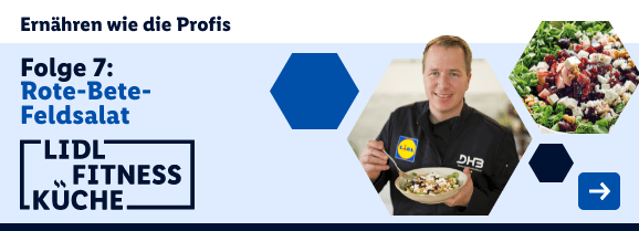 Lidl Fitnessküche – Folge 7: Rote-Bete-Feldsalat