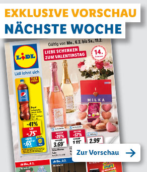 Angebotsprospekt nächste Woche
