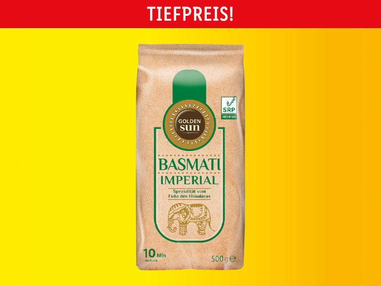 Golden Sun Basmati Imperial Reis