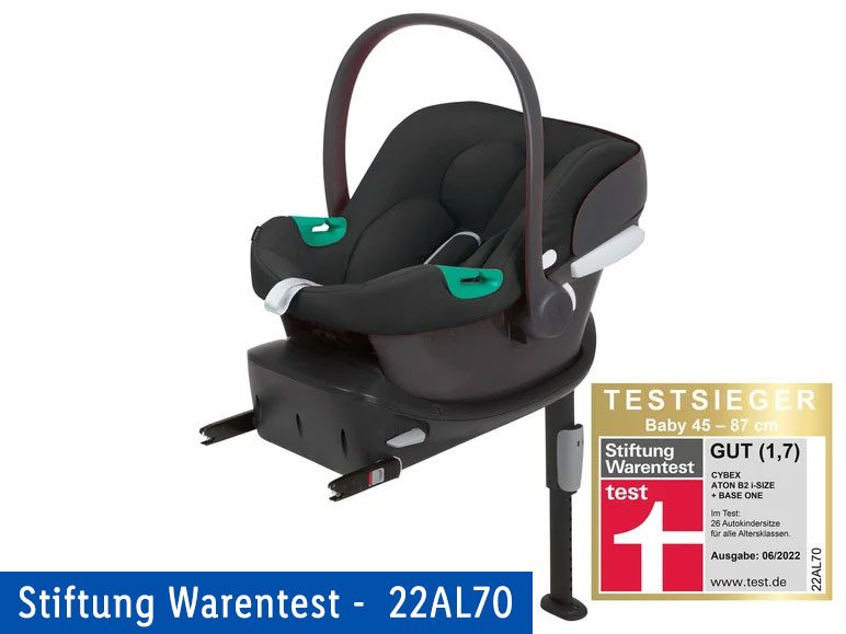 CYBEX Silver Babyschale »Aton B2 i-Size«, inkl. Basisstation »Base One«