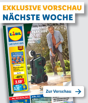 Angebotsprospekt nächste Woche