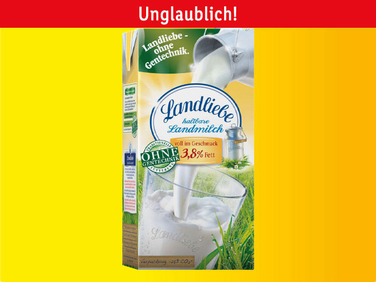 Landliebe haltbare Landmilch