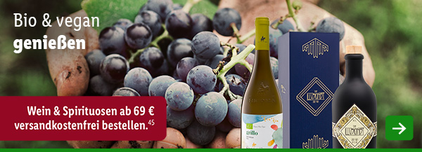Wein & Spirituosen: Bio & vegan genießen
