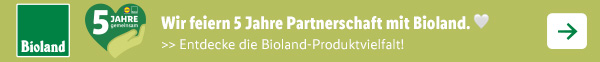 Wir feiern 5 Jahre Partnerschaft mit Bioland. – Entdecke die Bioland-Produktvielfalt!