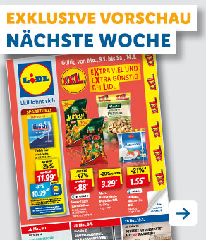 Angebotsprospekt nächste Woche