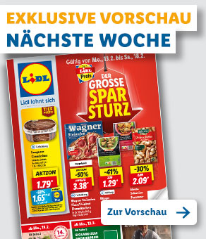 Angebotsprospekt nächste Woche