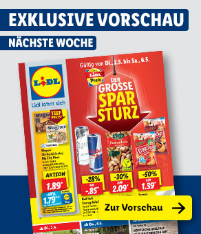 Angebotsprospekt nächste Woche