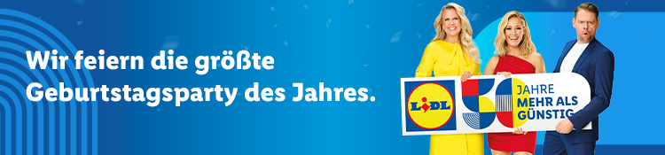 Wir feiern die größte Geburtstagsparty des Jahres.