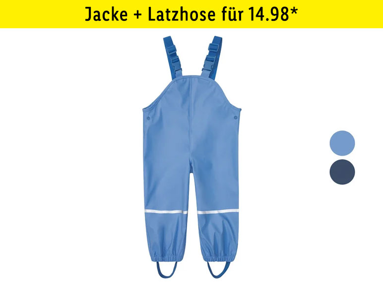 lupilu® Kleinkinder Jungen Matsch- und -Buddelhose, wind- und wasserdicht