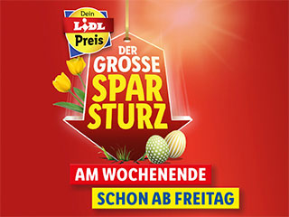 Billiger | Ab Freitag, 31.3.