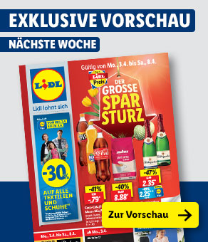 Angebotsprospekt nächste Woche
