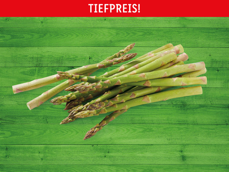 Grüner Spargel