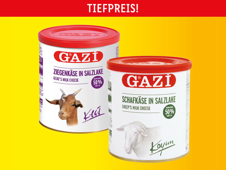 Gazi Schafkäse/Ziegenkäse