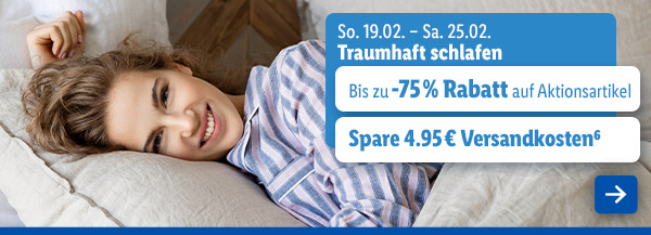 Traumhaft schlafen