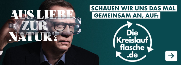 Aus Liebe zur Natur? DieKreislaufflasche.de