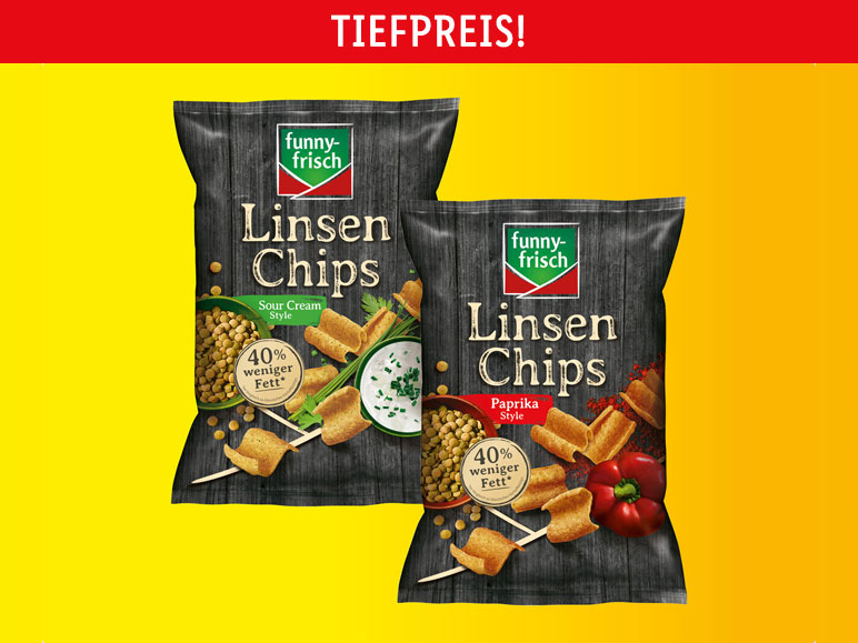 funny-frisch Linsen Chips