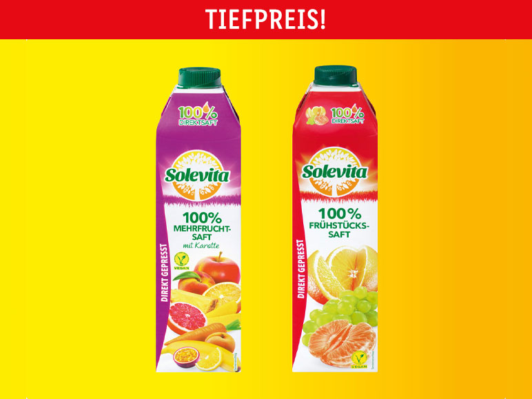Solevita 100 % Direktsaft