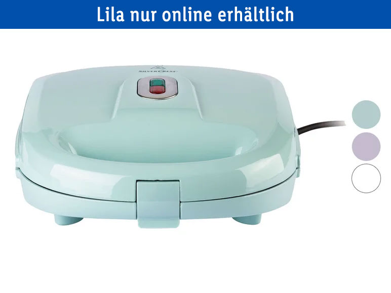SILVERCREST® Waffeleisen »SWEW 750 D2«, mit Wechselplatten