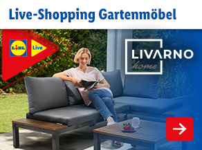 Live Shopping Gartenmöbel