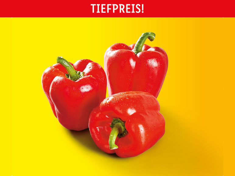 Roter Paprika, lose