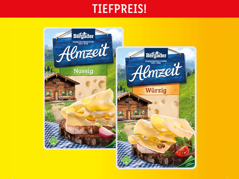 Bergader Almzeit Scheiben