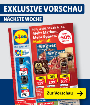 Angebotsprospekt nächste Woche
