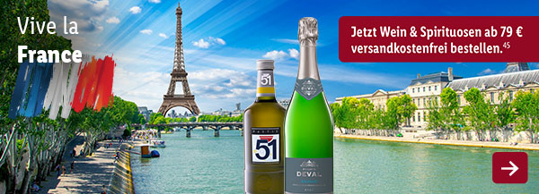 Wein & Spirituosen: Viva la France