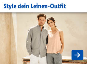 Style dein Leinen-Outfit