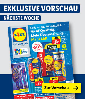 Angebotsprospekt nächste Woche