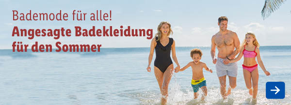 Bademode für alle! Angesagte Badekleidung für den Sommer
