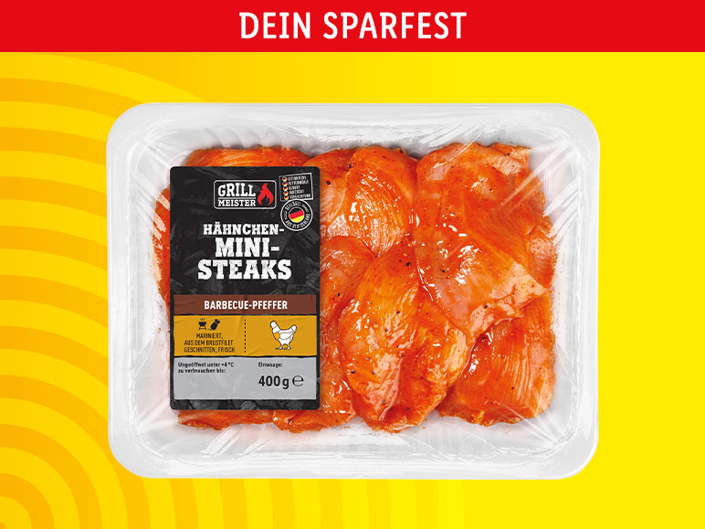 Grillmeister Hähnchen-Mini-Steaks