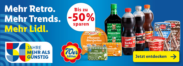70er Edition | Ab Montag, 22.5.