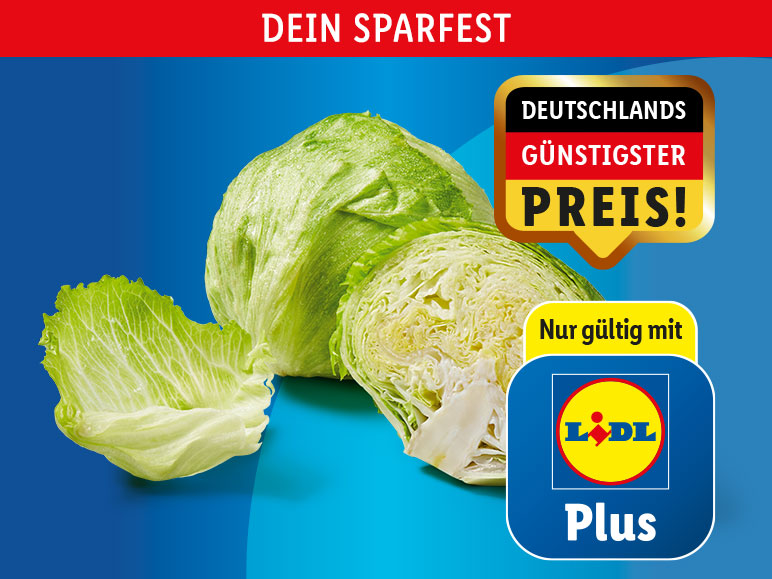 Deutscher­ Eisbergsalat