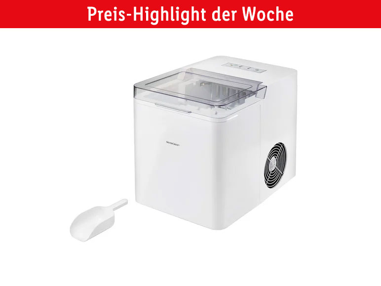 SILVERCREST® Eiswürfelmaschine »SEMK 105 B2«, 2,1 l Wassertank