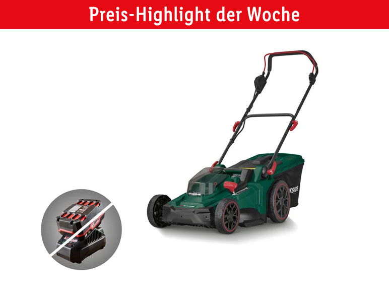 PARKSIDE® 40 V Akku-Rasenmäher »PRMA 40-Li B3«, ohne Akku und Ladegerät