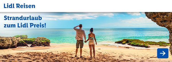 Lidl Reisen: Strandurlaub zum Lidl Preis!