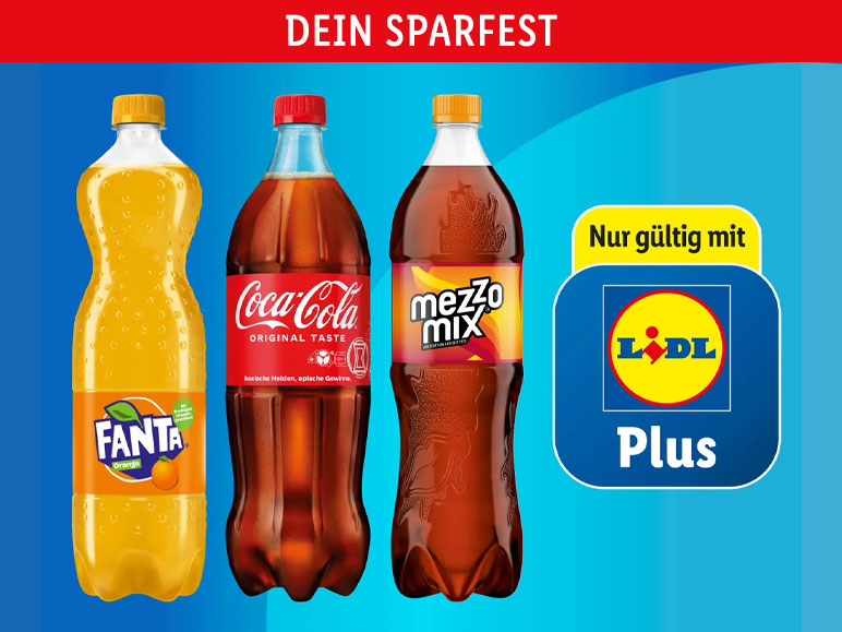 Cola/Fanta/Mezzo Mix/Sprite